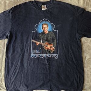 Paul McCartney Graphic Tee - Navy